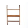 Aberto Design Especiero y Colgador de Toallas de Madera Natural, 48x29x10 cm